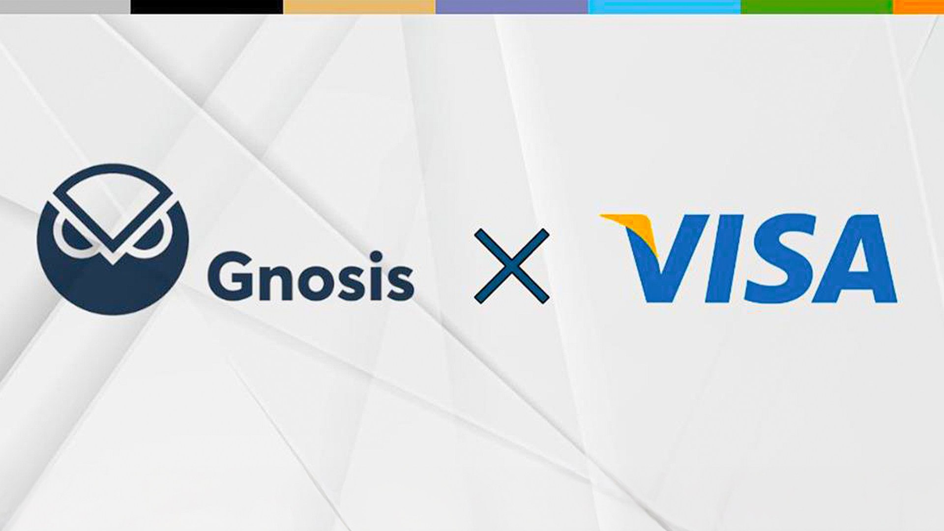 Image depicting the Gnosis and Visa logos