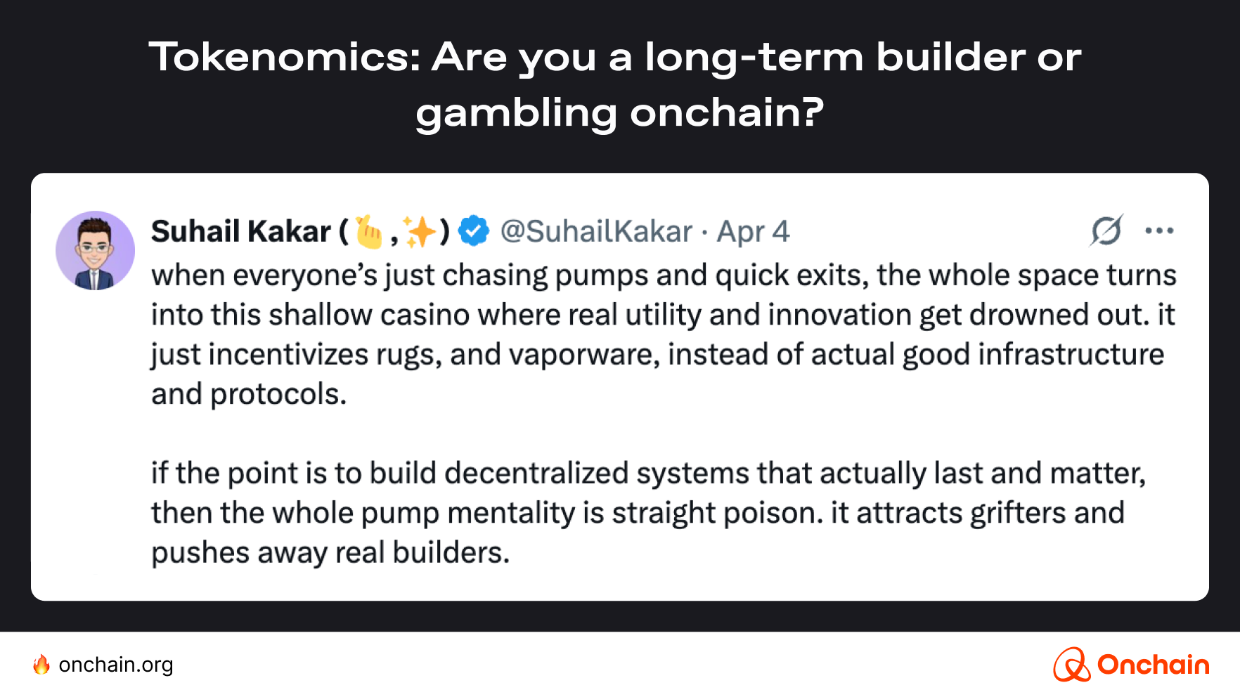 tokenomics-are-you-a-long-term-builder-or-gambling-onchain