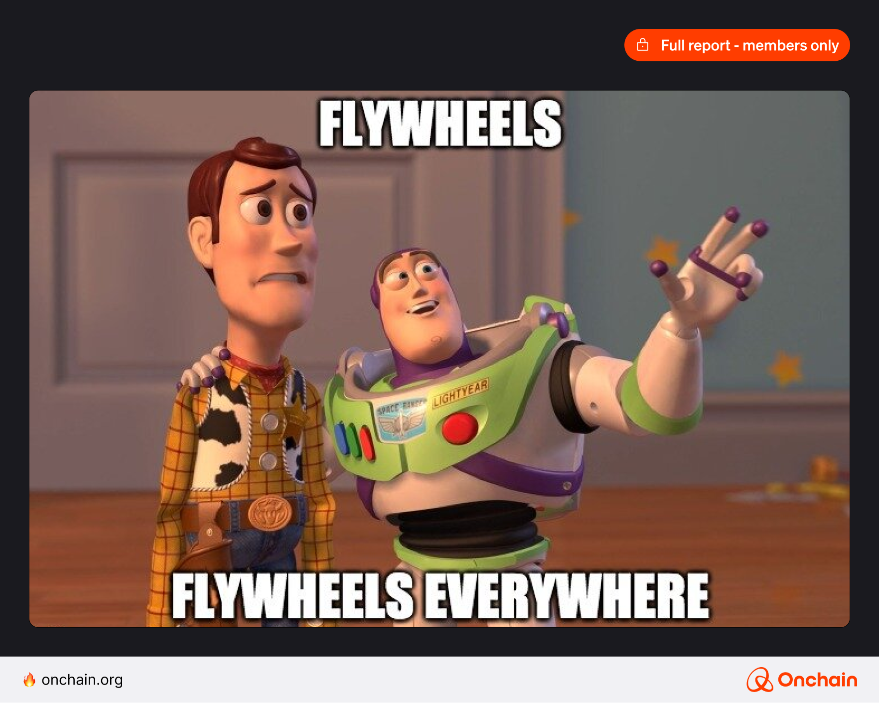 Flywheels, Flywheels Everywhere