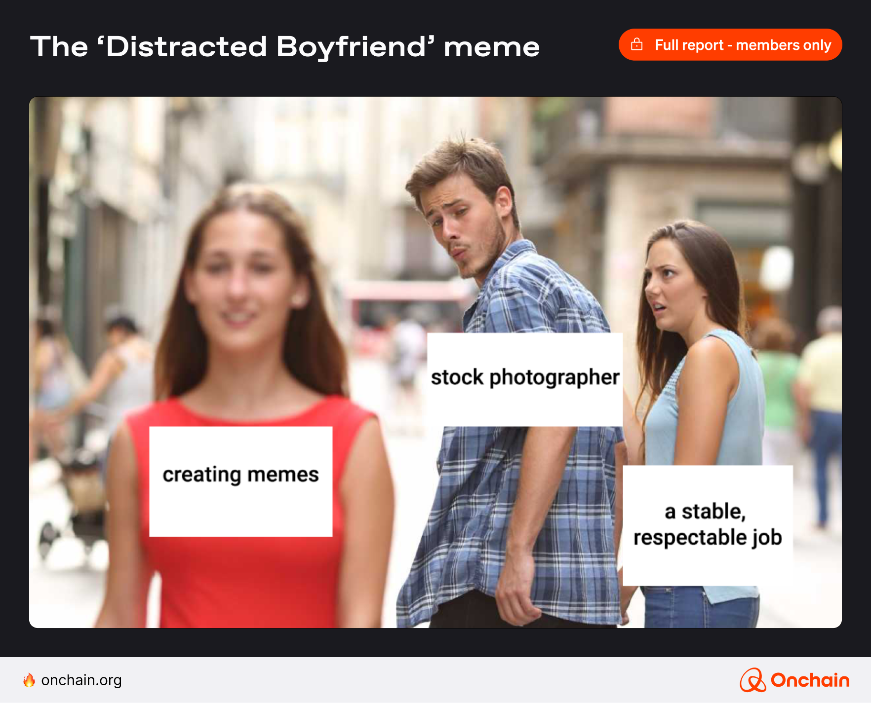 The distracted boyfriend meme