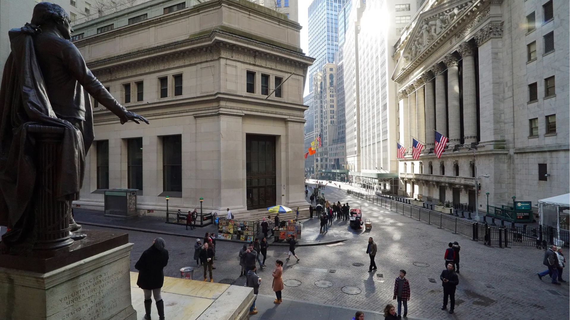 JPMorgan’s historic headquarters on Wall Street