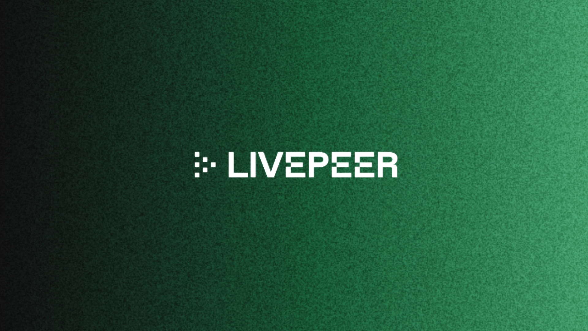 Livepeer logo on a mesh background